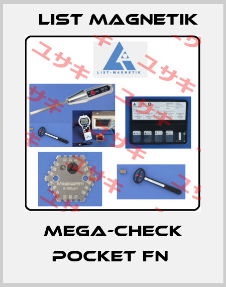 MEGA-CHECK POCKET FN  List Magnetik
