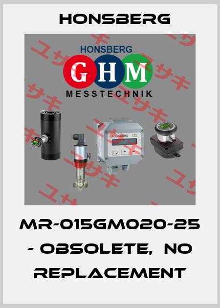 MR-015GM020-25 - OBSOLETE,  NO REPLACEMENT Honsberg