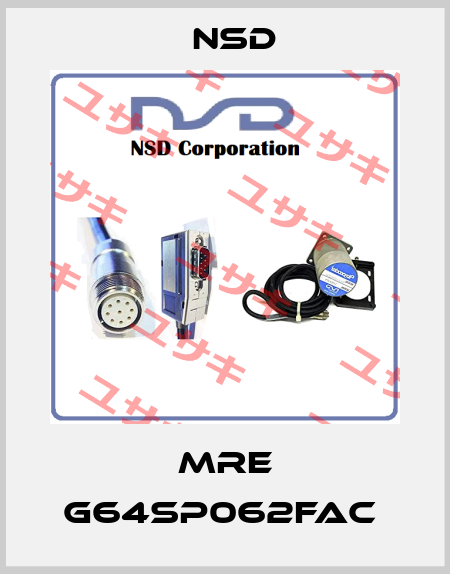 MRE G64SP062FAC  Nsd
