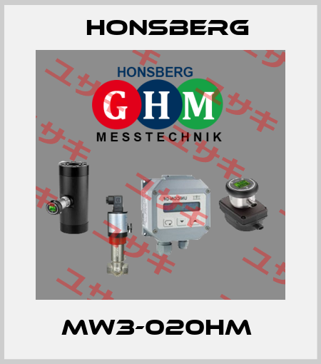MW3-020HM  Honsberg