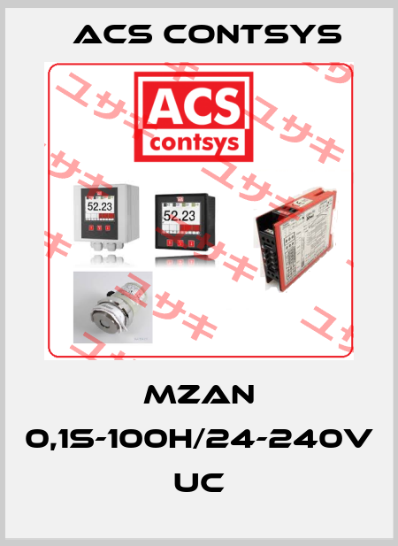 MZAN 0,1S-100H/24-240V UC ACS CONTSYS