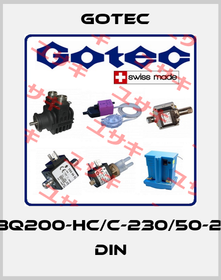 EBQ200-HC/C-230/50-2V DIN Gotec