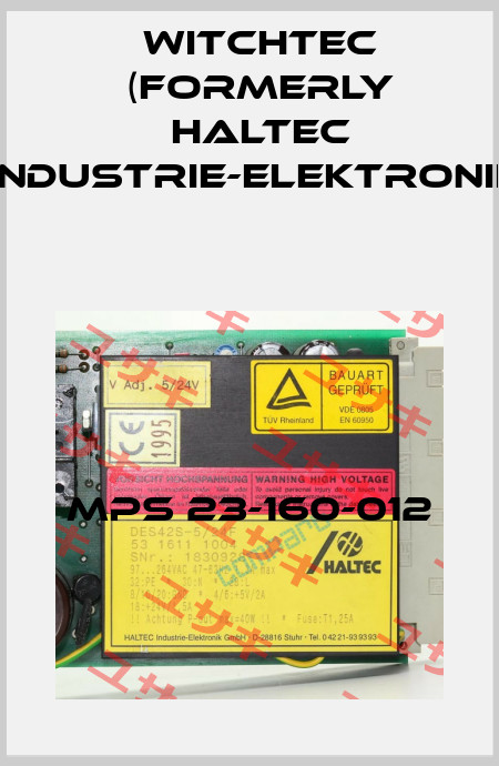 MPS 23-160-012 Witchtec (formerly HALTEC Industrie-Elektronik)