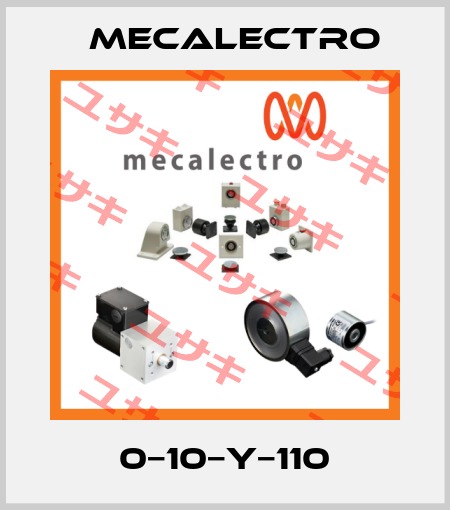 0−10−Y−110 Mecalectro
