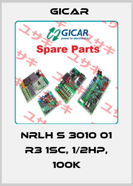 NRLH S 3010 01 R3 1SC, 1/2HP, 100K GICAR