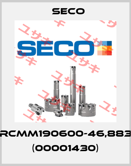 RCMM190600-46,883 (00001430) Seco