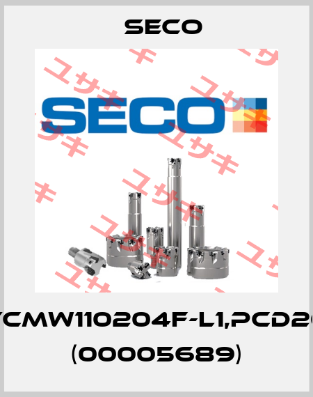 TCMW110204F-L1,PCD20 (00005689) Seco