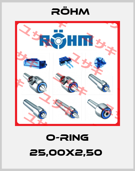 O-RING 25,00X2,50  Röhm