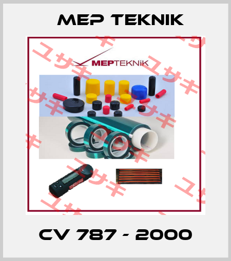 CV 787 - 2000 Mep Teknik