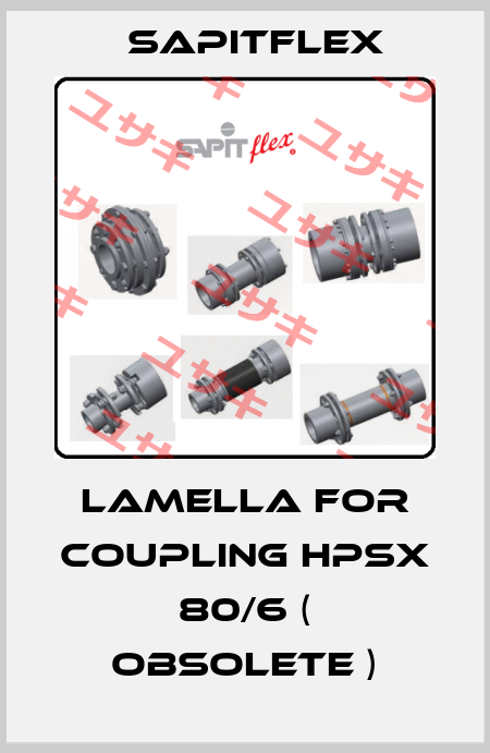 Lamella for coupling HPSX 80/6 ( obsolete ) Sapitflex