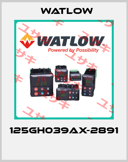125GH039AX-2891  Watlow.