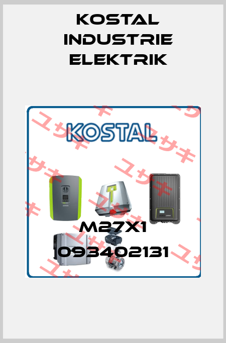 M27X1 093402131 Kostal Industrie Elektrik