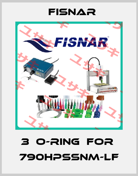 3　O-RING　for  790HPSSNM-LF I&J FISNAR INC.