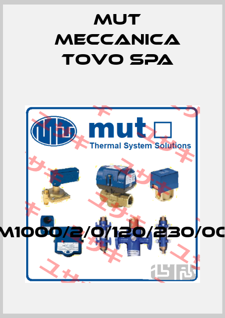 M1000/2/0/120/230/00 Mut Meccanica Tovo SpA