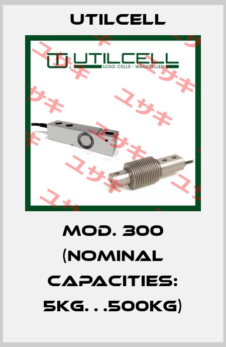 Mod. 300 (Nominal capacities: 5kg…500kg) Utilcell
