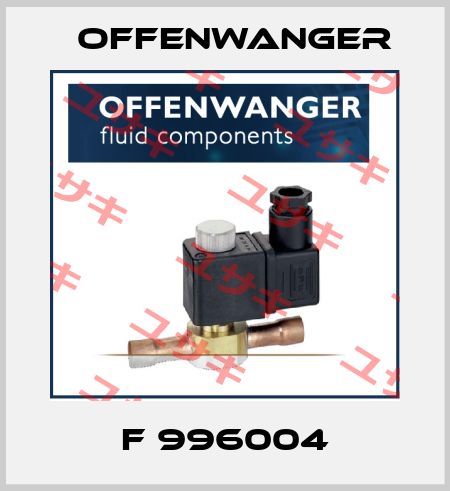 F 996004 OFFENWANGER