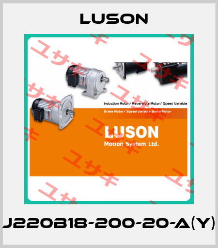 J220B18-200-20-A(Y) Luson