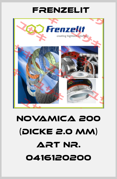 novamica 200 (Dicke 2.0 mm) Art Nr. 0416120200 Frenzelit