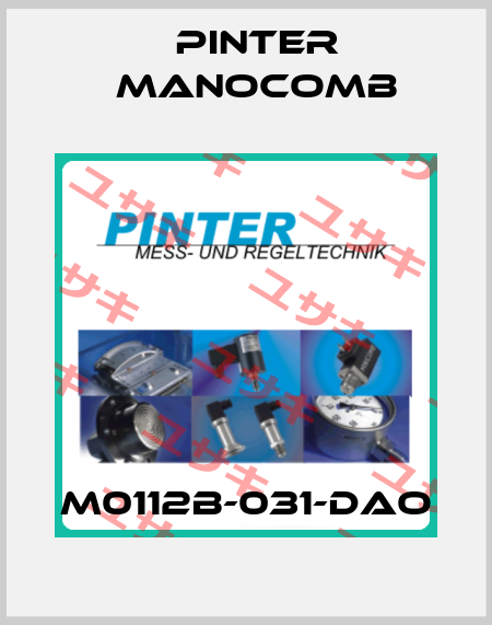 M0112B-031-DAO Pinter Manocomb