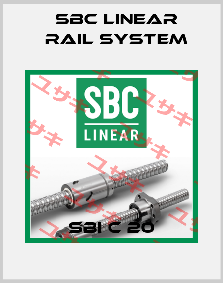 SBI C 20 SBC Linear Rail System