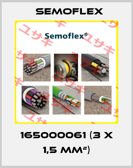 165000061 (3 x 1,5 mm²) Semoflex