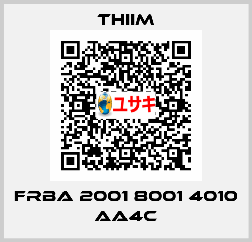 FRBA 2001 8001 4010 AA4C Thiim