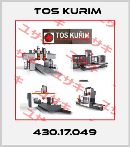 430.17.049 TOS KURIM