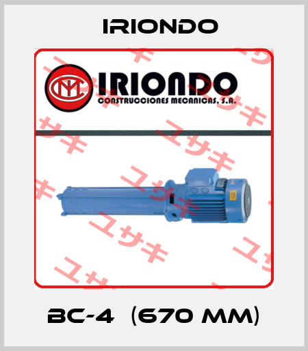 BC-4  (670 mm) IRIONDO