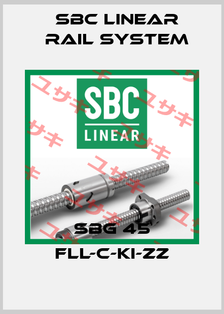 SBG 45 FLL-C-Ki-ZZ SBC Linear Rail System