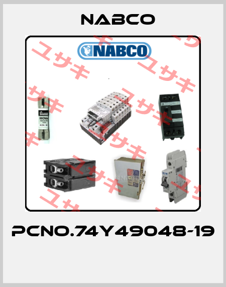 PCNO.74Y49048-19  Nabco
