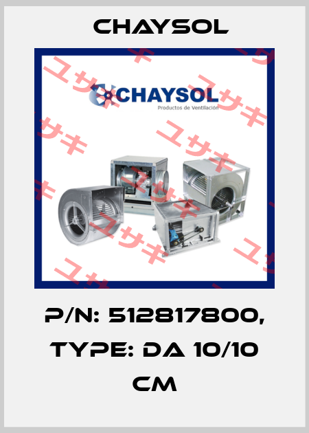 P/N: 512817800, Type: DA 10/10 CM Chaysol