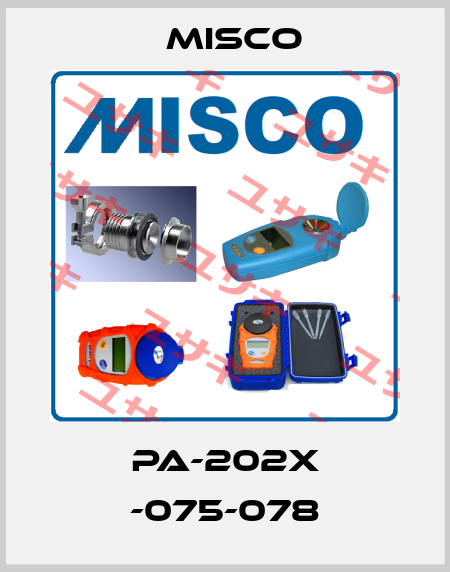 PA-202X -075-078 Misco