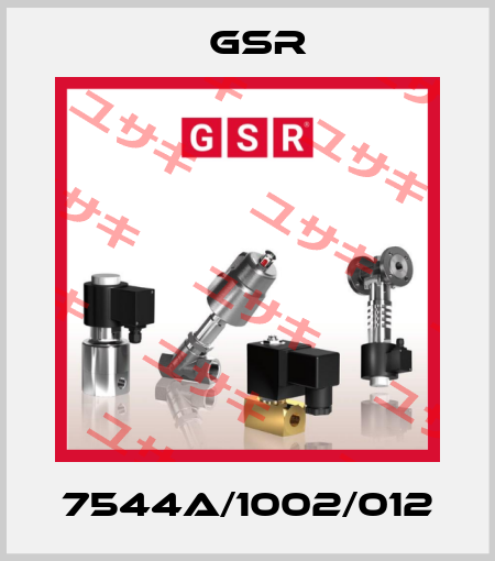 7544A/1002/012 GSR