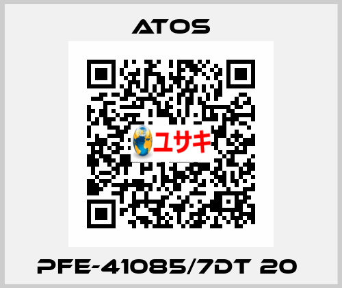 PFE-41085/7DT 20  Atos
