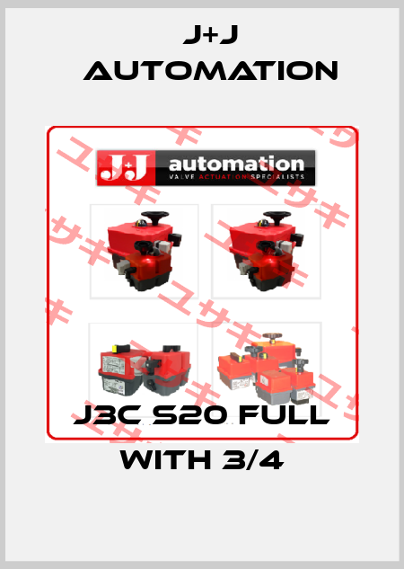 J3C S20 full with 3/4 J+J Automation