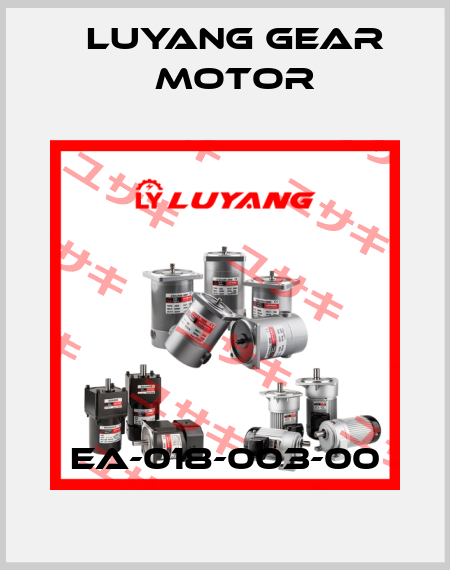 EA-018-003-00 Luyang Gear Motor