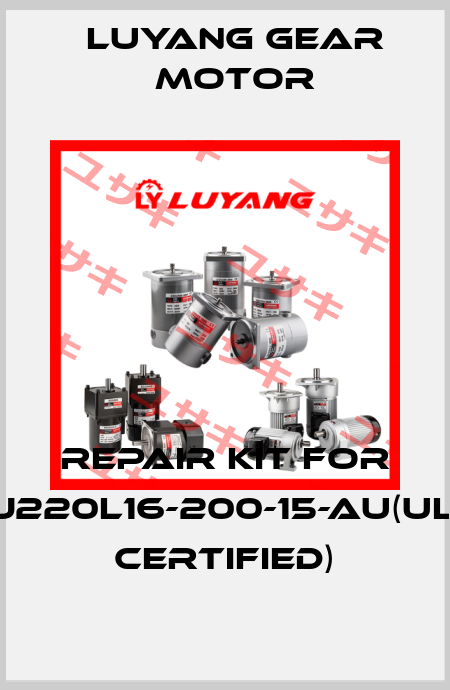 Repair kit for J220L16-200-15-AU(UL certified) Luyang Gear Motor