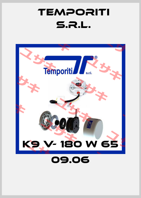 K9 V- 180 W 65 09.06 Temporiti s.r.l.
