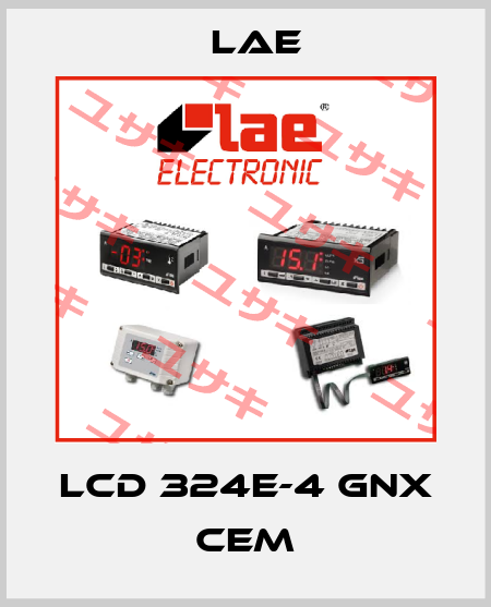 LCD 324E-4 GNX  cem LAE