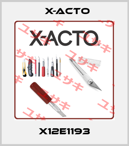X12E1193 X-acto