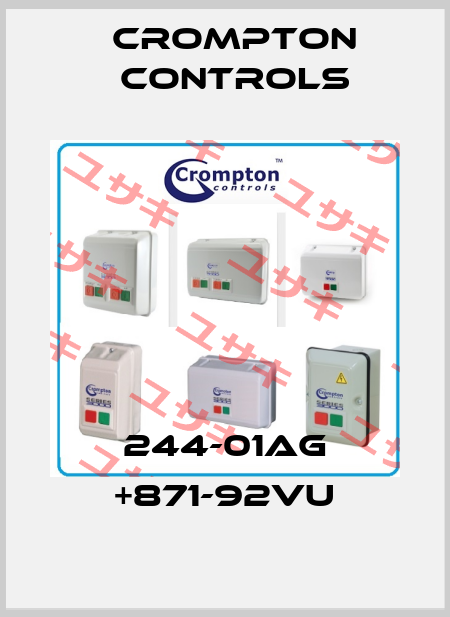 244-01AG +871-92VU Crompton Controls