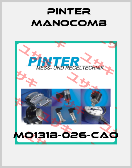 MO131B-026-CAO Pinter Manocomb