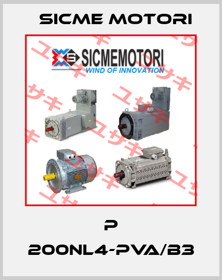 P 200NL4-PVA/B3 Sicme Motori