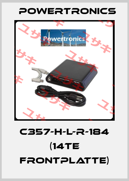 C357-H-L-R-184 (14TE Frontplatte) Powertronics