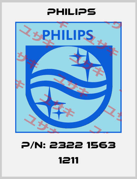 P/N: 2322 1563 1211 Philips