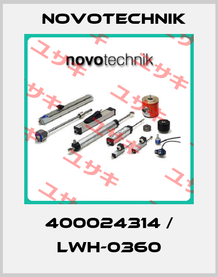 400024314 / LWH-0360 Novotechnik