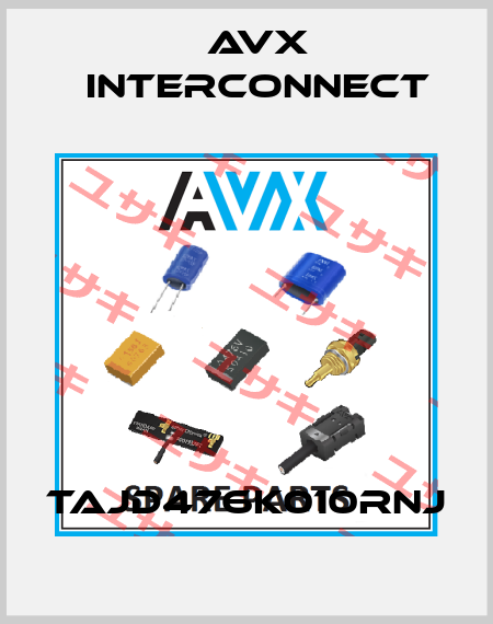 TAJD476K010RNJ AVX INTERCONNECT