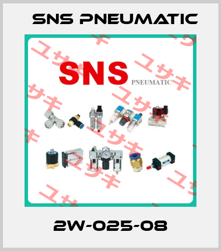2W-025-08 SNS Pneumatic