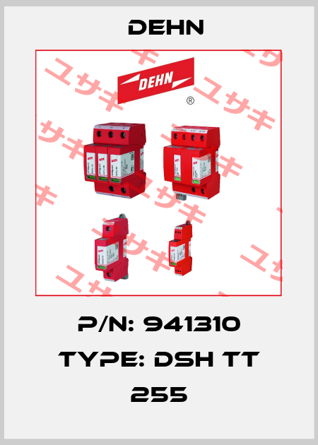 P/N: 941310 Type: DSH TT 255 Dehn