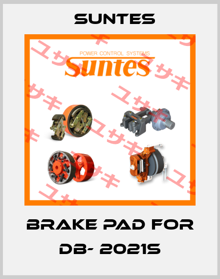Brake pad for DB- 2021S Suntes